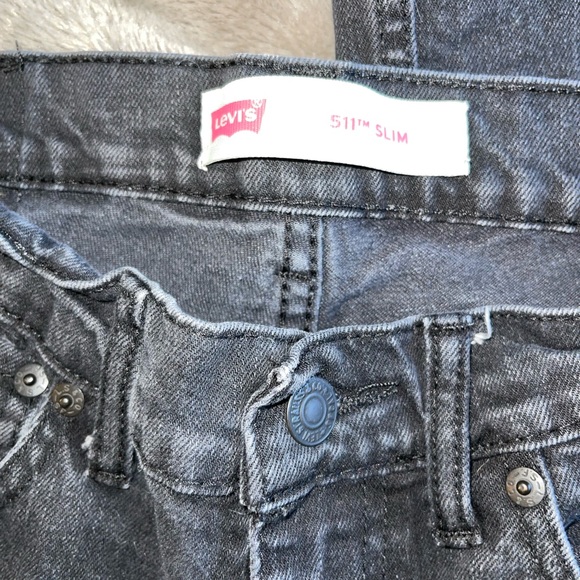 Faded Black 511 Levi’s - Picture 3 of 5